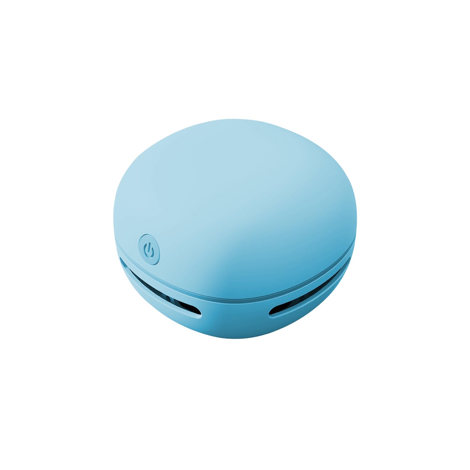 Qumox Mini Desktop Vacuum Cleaner, Rechargeable Cordless Desk Vacuum, Blue