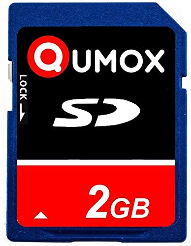 QUMOX 2GB SD Memory Cards, 2-Pack